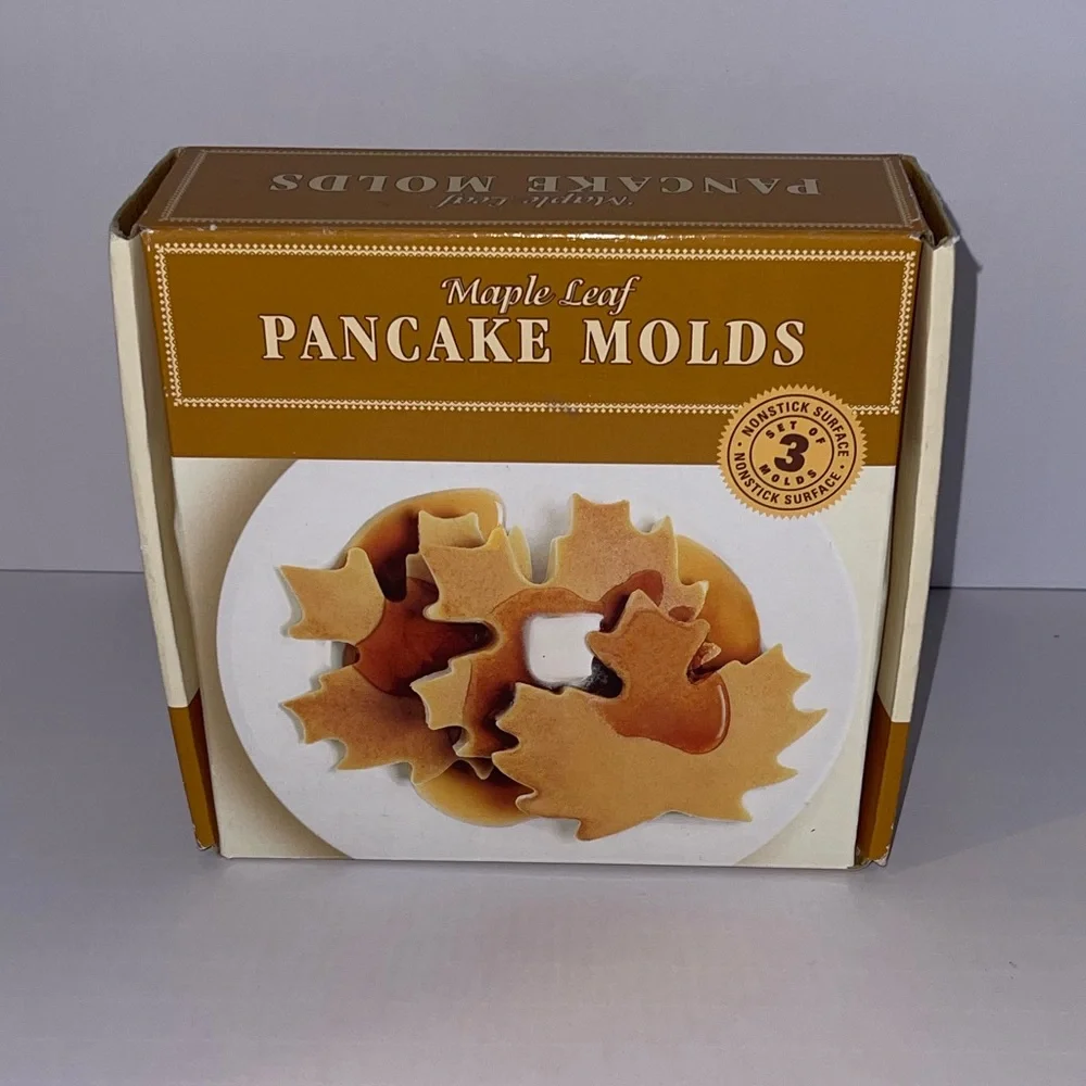 💥Clearance💥 Williams Sonoma Leaf Pancake Molds